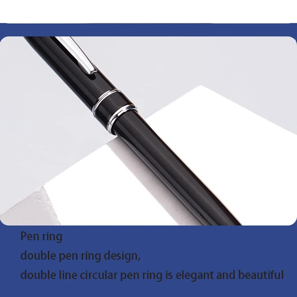 Penna stilografica for la scrittura del design classico Penna stilografica in ottone Penna piegata penna calligrafia for la scrittura di metallo Iridium Nib f 0,5 mm Giunching regalo di journaling