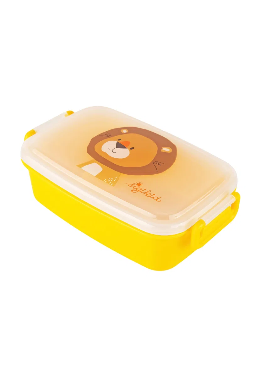 Sigikid 25364 - Contenitore per il pranzo con divisorio, senza BPA, sicuro, leggero, consigliato per bambini a partire da 1 anno