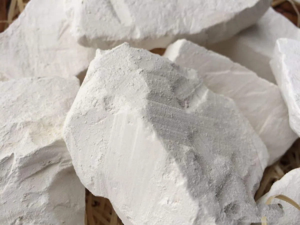 New Oskol Natural Chalk Chunks – Pezzi di gesso minerale di alta qualità, consistenza dura e croccante, 110 g