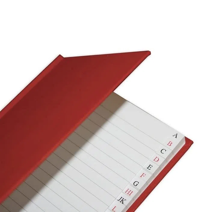 Agendepoint.it - Rubrica Telefonica A4 Cartonata 21x30 384 Pagine 192 Fogli Interno Rigato