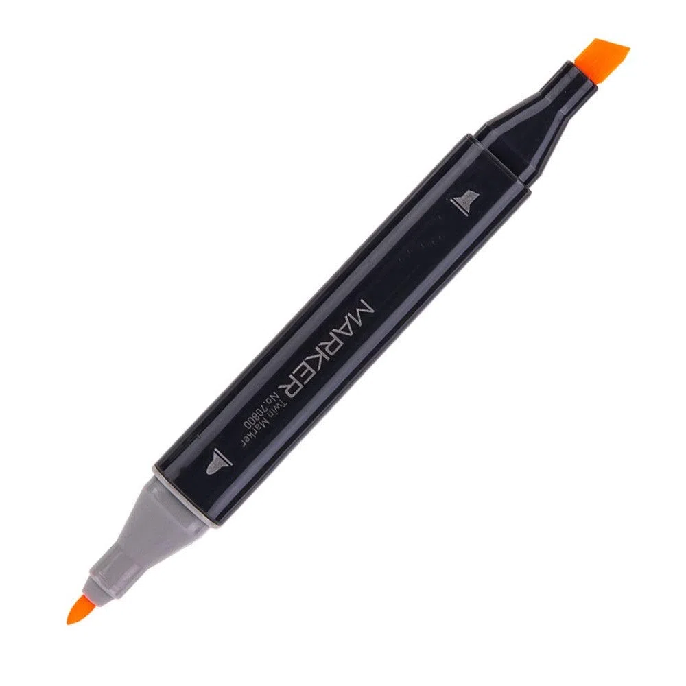 Pennarelli Pennarelli for schizzi con punte doppie Disegno Sketching Art School per Disegnare Graffiti(60 colors)