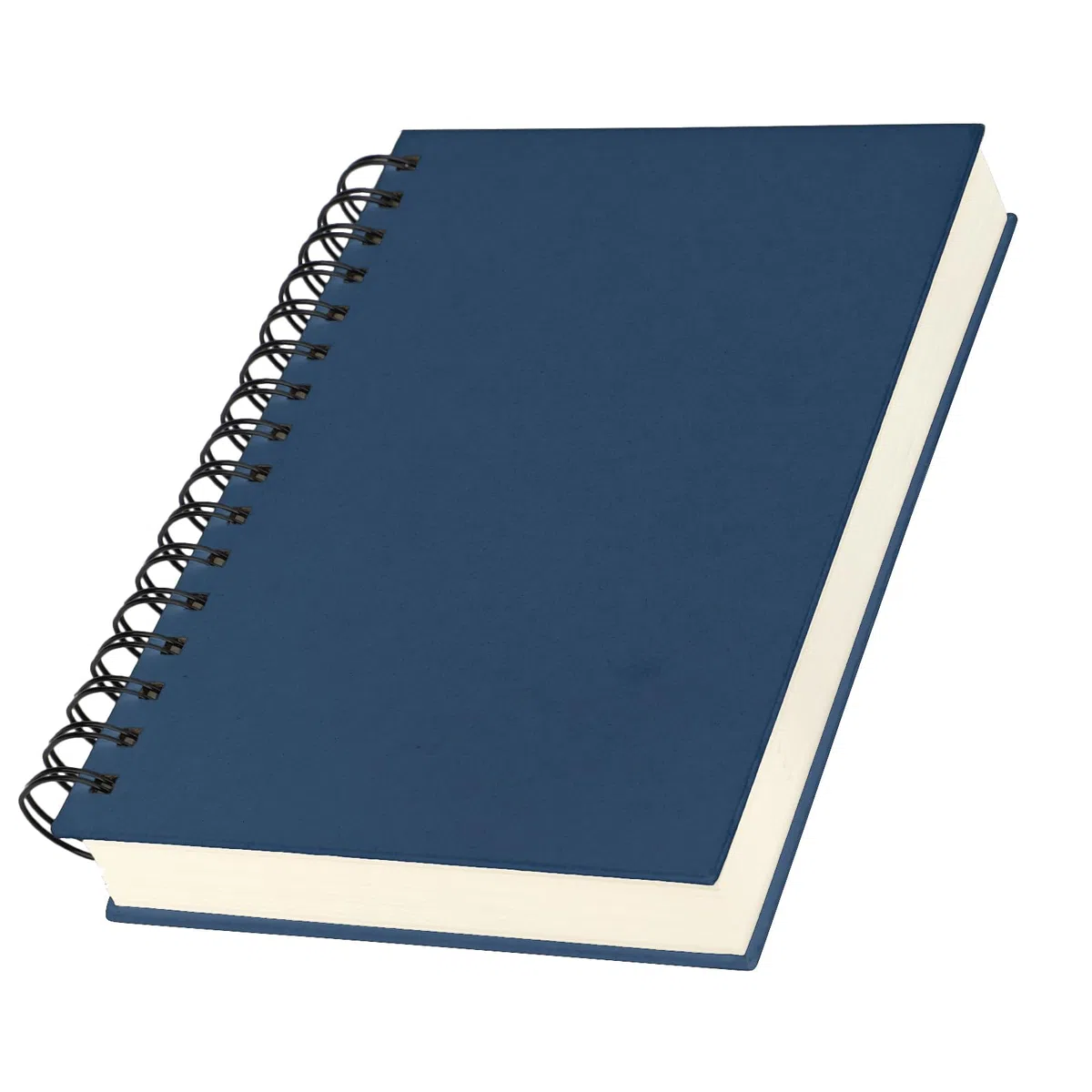 Quaderno Puntinato A5-14x21cm Quaderni a Spirale A5-120 Fogli Block Notes A5-100g/m² Carta Quaderno A5 Puntinato 5mm - Taccuino Spirale Copertina Rigida - Blu Reale Notebook