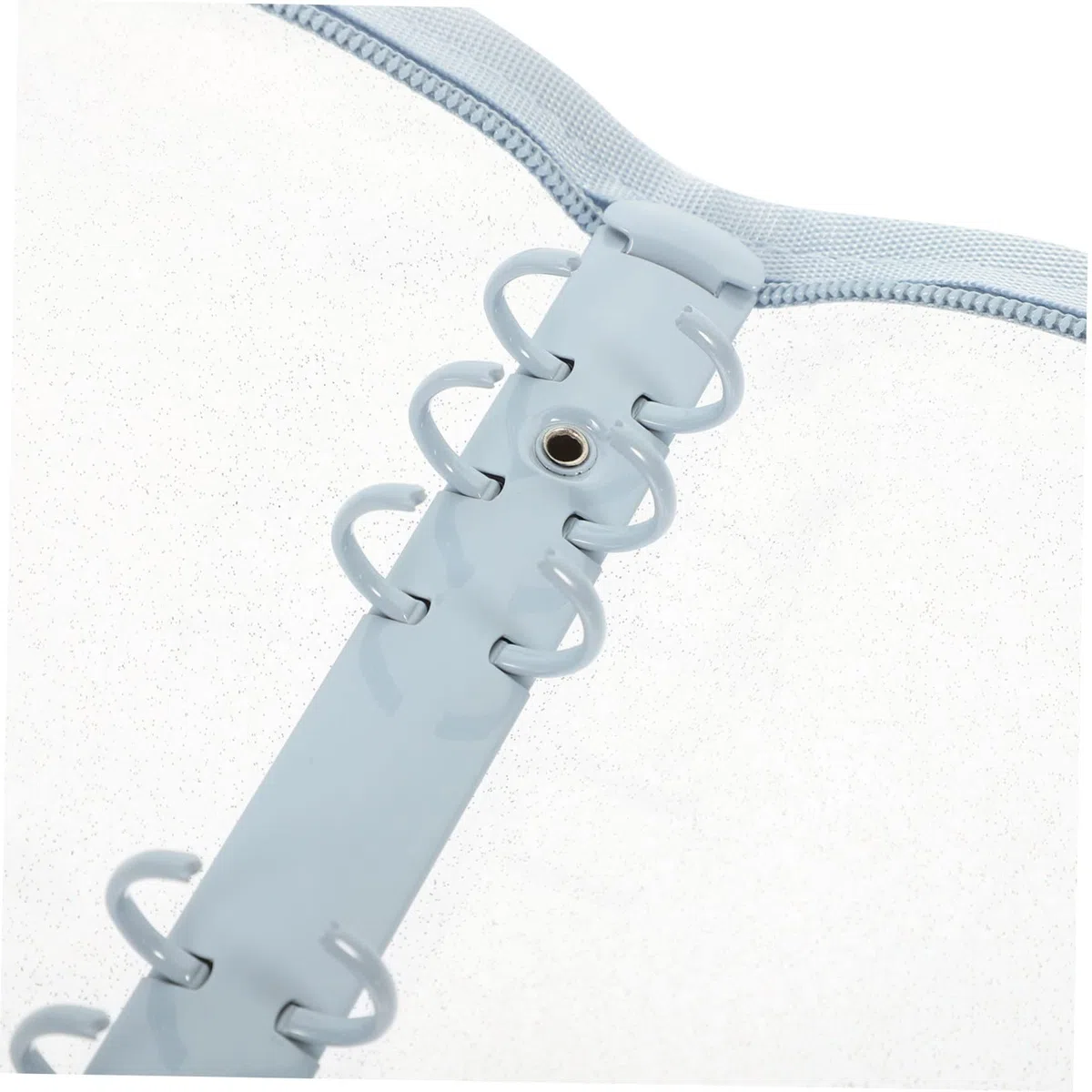SHINEOFI Copertina Per Quaderno Cerniera A6 6 Anelli in Materiale Resistente Sfumatura Blu Fibbia Protettiva Per Raccoglitore Da Viaggio e Forniture Per La Scuola