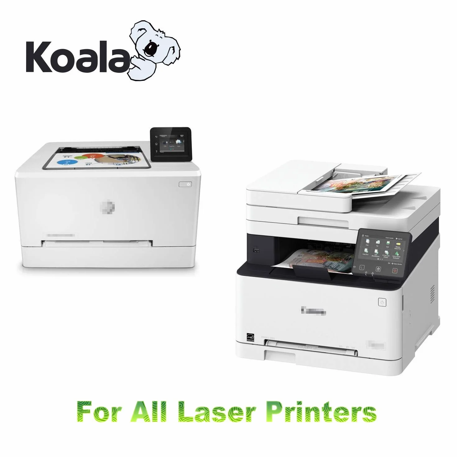 KOALA Carta fotografica Opaca Fronte-Retro per stampante LASER, A4, 200 g/m², 100 fogli. Adatto per la stampa di Foto, Brochure, Certificati, Opuscoli, Volantini, Biglietti, Calendari, Copertine