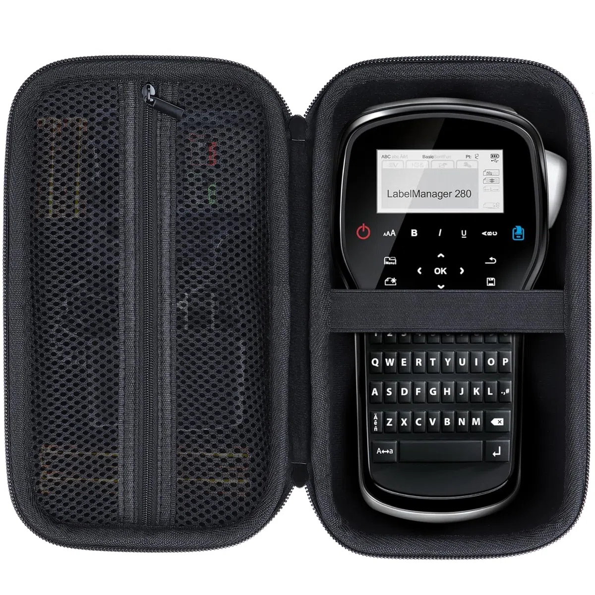 Lebakort ﻿Duro Viaggio Caso Custodia per DYMO LabelManager 160/280 / 420P Etichettatrice Portatile