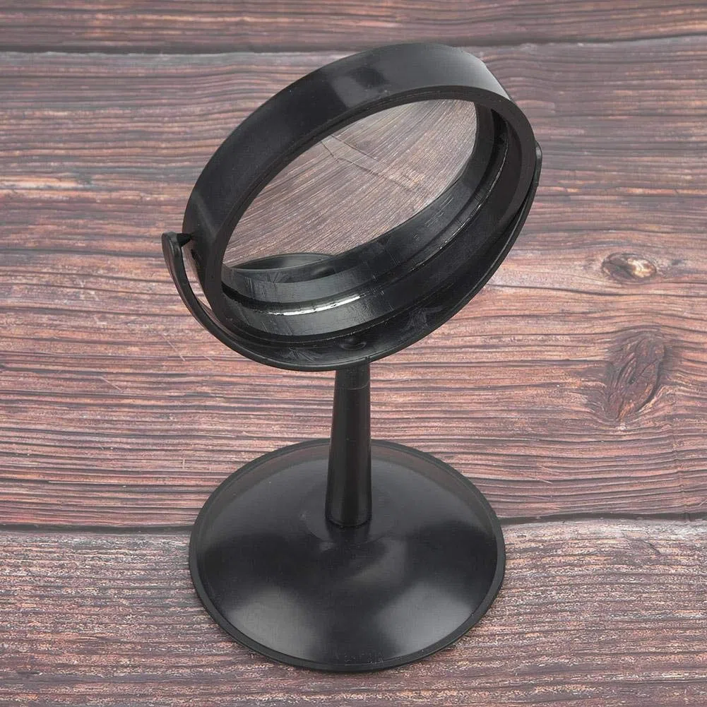 Hztyyier Prisma Triplo Specchio Convesso ad Alta trasparenza Triplo con Supporto Strumento sperimentale Ottico per l'insegnamento della Fisica dello Spettro Luminoso(Convex Mirror)