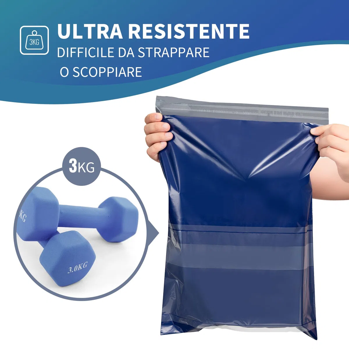 Buste per Spedizioni Vinted, 30 pezzi Autoadesive Sacchetti Spedizione, 3 Taglie, Impermeabili, Opaqui, Resistenti allo Strappo