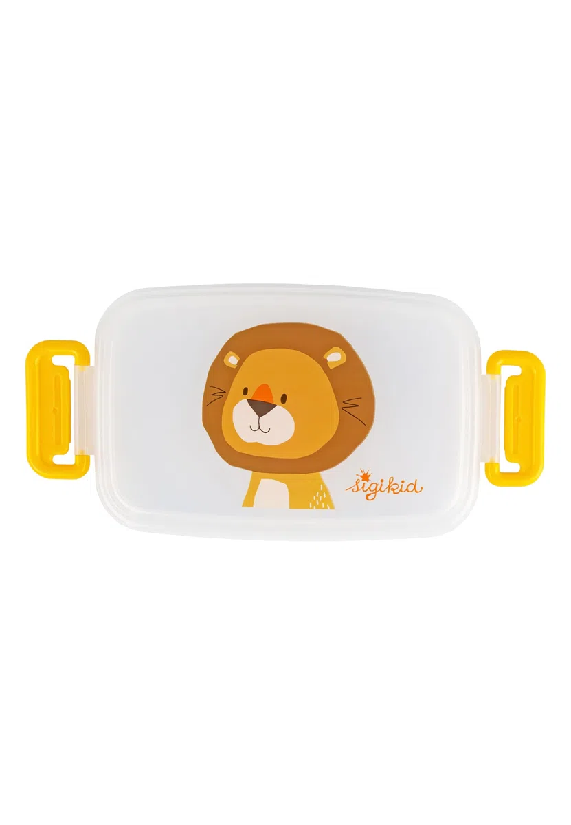 Sigikid 25364 - Contenitore per il pranzo con divisorio, senza BPA, sicuro, leggero, consigliato per bambini a partire da 1 anno